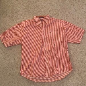 Tommy Hilfiger Men’s Preppy Striped Button Down (XL)